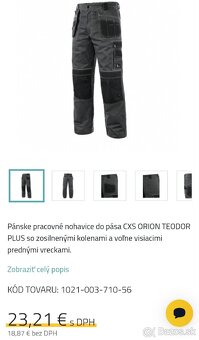 Nové komplet monterky vel 54 - 2