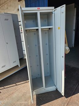 Plechová skrina 2 dielna - 2