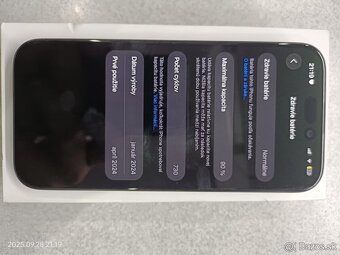 iPhone 15 pró titanium black 128gb - 2