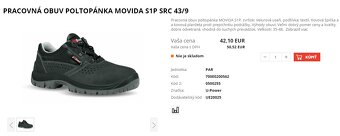 U-Power pracovná bezpečnostná obuv - 2