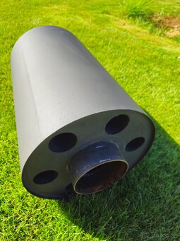 Teplovzdušný výmenník Okrúhly veľký 130/1,5mm - 2