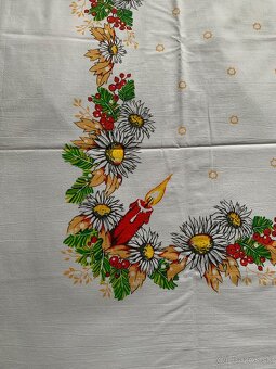 Vianočné obrusy, obrúsky - 2