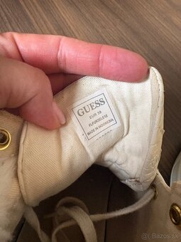 Guess čižmy veľkosť 39 biele - 2