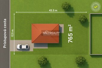 HALO reality - Predaj, pozemok pre rodinný dom 765 m2 Rako - 2