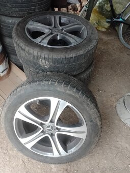 Predám 4 elektróny s pneumatikami 225/55r17 - 2