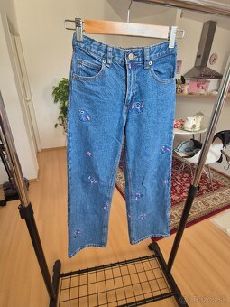 Dievčenské rifle Zara veľkosť 9years/134cm,cena je za kus - 2