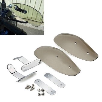 Univerzální deflektory řídítek chopper,naháč,skůtr. - 2