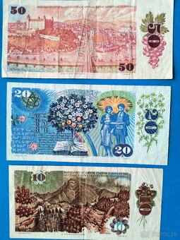 ČESKOSLOVENSKÉ BANKOVKY - 2