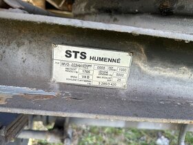 Predám vlek 5t s tp a spž, TK NOVÁ, 3 stranný sklápač - 2