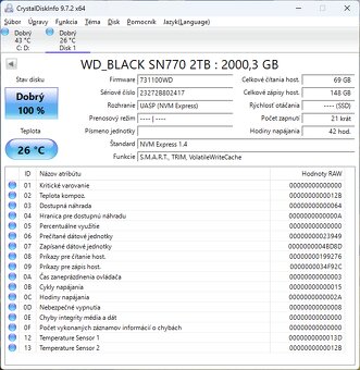 WD Black SN770 NVMe 2TB - 2