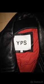Kožená motorkárska bunda YPS - 2