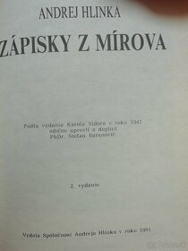 predám knihu ZÁPISKY  Z  MÍROVA - 2