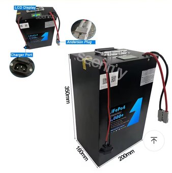 Elektrický skúter Akumoto 600 L85 - 2