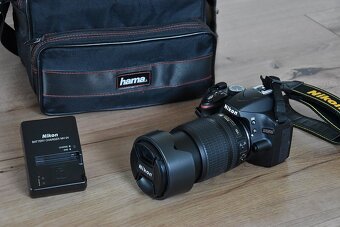 Nikon d3200 s VR AF 18-105 + brasna - nafotene 4 tisic.snim. - 2