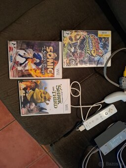 Nintendo wii jeden ovladac 2hry - 2