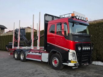 9258 - Volvo FH4 540 - 6x4 – Lesovůz + HR-V-KRAN V10CX – EUR - 2