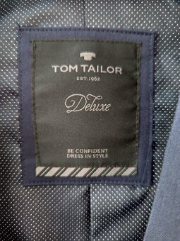 Tom Tailor tmavomodry oblek vel. 52 - 2