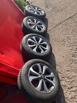 Predám letnú sadu kolies Hyundai i20 4x100 R15, 185/65R15 - 2