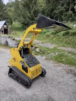 Mini nakladac zdvih 250kg benzin - 2
