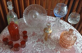 Sklenené veci mix - 2