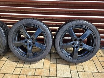 Disky Alutec R17 5x112 7J + Zimne Pneu 225/45/R17 - 2