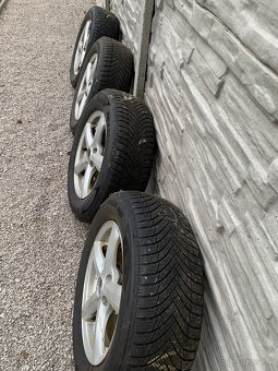Zimné pneumatiky a hliníkové disky 215/65 R16 - 2