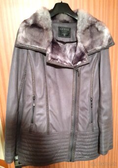 Predám úplne novú krásnu kožušinovú značkovú bundu GUESS uve - 2