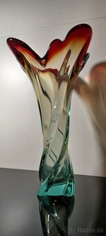 Krásna váza z hutného skla Muráno - 2