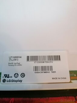 15,6" displeje do notebookov - predám. - 2