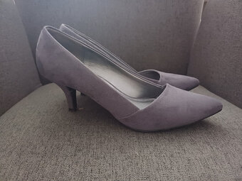 Dámske lodičky sivé Graceland veľ.36 - 2