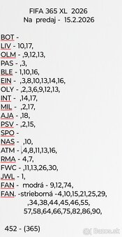 FIFA 365 2026 panini - 2