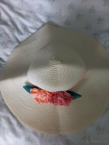 Plážové šaty,  skladací klobúk - 2