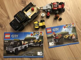 Lego CITY 60148 - Nákladiak s prívesom + 2 x štvorkolka - 2