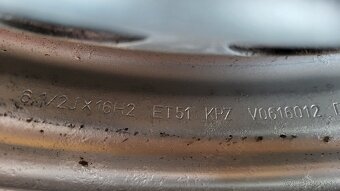 Predam plechove disky 5x120 et51 t5 t6 - 2