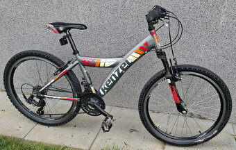 juniorský horský bicykel KENZEL WIND s 24" kolesami - 2