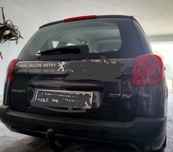Peugeot 207sw Tmavá metalíza Nafta rv 2008 - 2