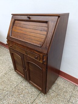 Rustikální/selský sekretář, velká komoda - 2