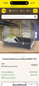 Klietka pre králiky Ferplast - 2