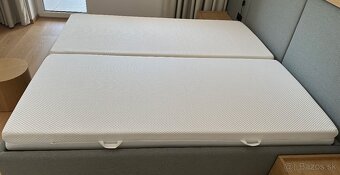ÅBYGDA Penový matrac, tvrdý/biela, 90x200 cm 2x - 2