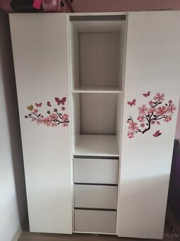 Biela skrina Klups dalia grey - 2