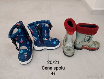 Snehule + čižmy - 2