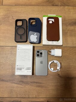 Predám Apple iPhone 15 Pro 128 GB titánová prírodná - 2