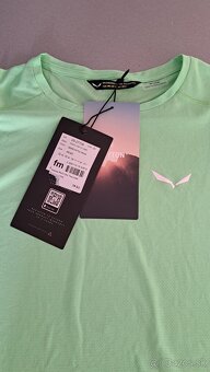 Dámske tričko Salewa zelené - 2