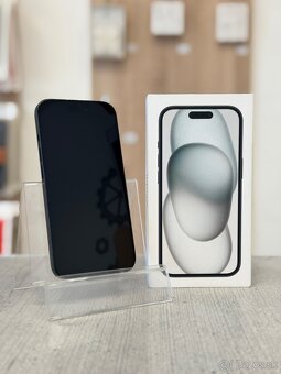 100% BATÉRIA - Apple iPhone 15 128GB Black - 2