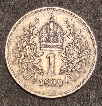 1 Koruna 1899 b.z František Jozef I. - 2