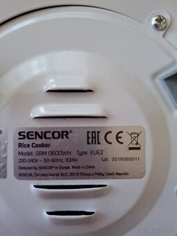 Elektricky hrniec 1L zn. SENCOR aj s pokrievkou - 2