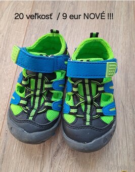 Obuv  pre deti   20.21.22 a 24 - 2