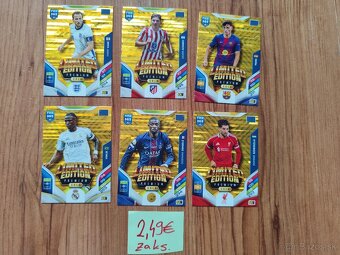 Futbalové kartičky Fifa 365 2026 - limitky - 2