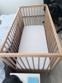 Detská postieľka s matracom - 2