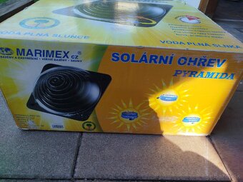 Solárny ohrev bazéna piramida - 2
